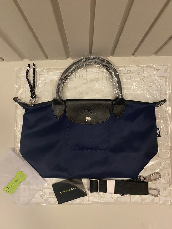 Longchamp Other - Longchamp LE PLIAGE ENERGY Small HANDBAG Navy Recycled canvas
